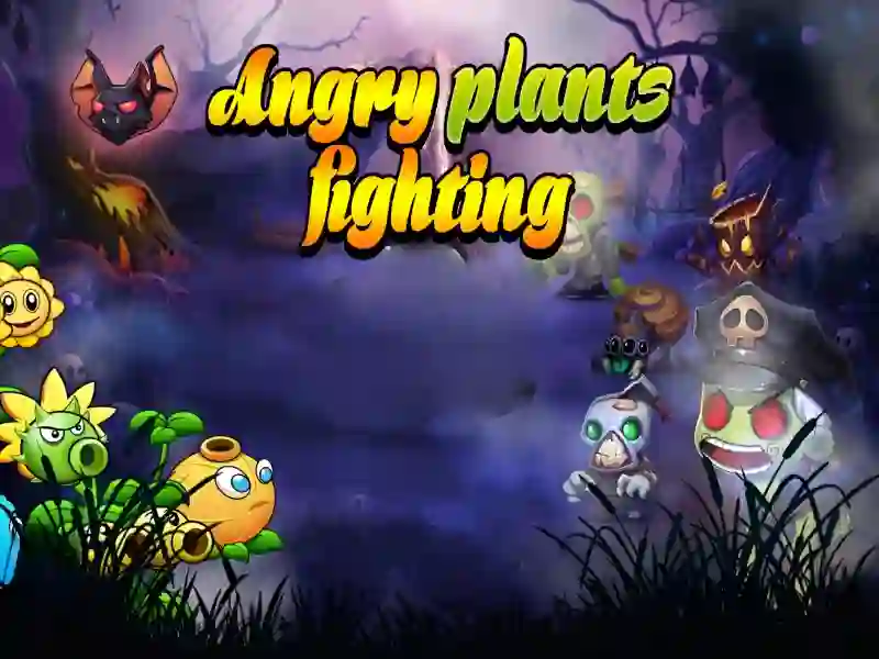 Logħba Angry Plants Fighting onlajn