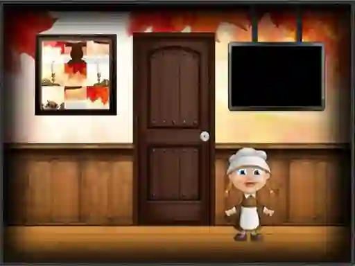 Logħba Amgel Thanksgiving Room Escape 9 onlajn