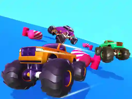 Logħba Fall Cars Ultimate Knockout Race onlajn