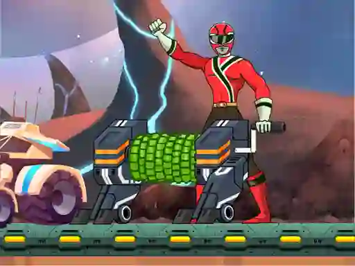 Logħba Power Rangers Space Miner onlajn
