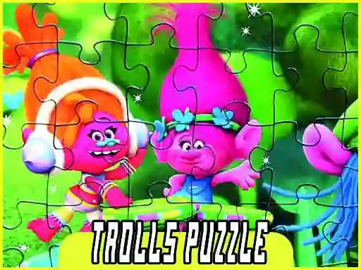 Logħba Trolls Puzzle Jigsaw onlajn