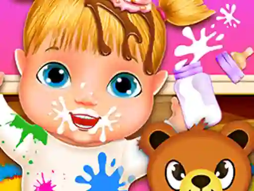 Logħba Lina Babysitter onlajn