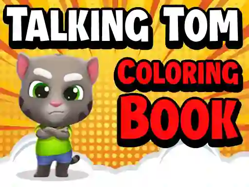 Logħba Talking Tom Coloring Books onlajn