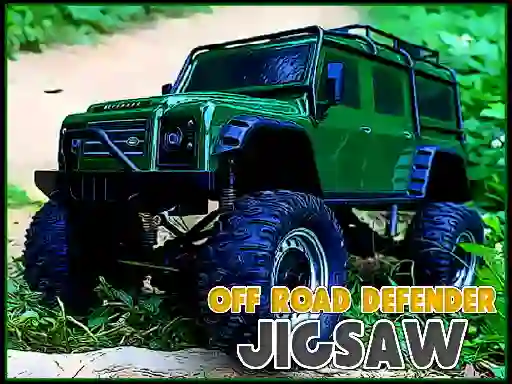 Logħba Off Road Defender Jigsaw onlajn