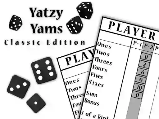 Logħba Yatzy Yahtzee Yams Classic Edition onlajn