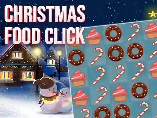 Logħba Christmas Food Click onlajn