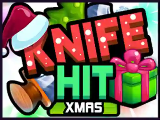 Logħba Knife Hit Xmas onlajn