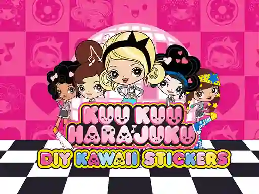 Logħba Kuu Kuu Harajuku Stickers onlajn