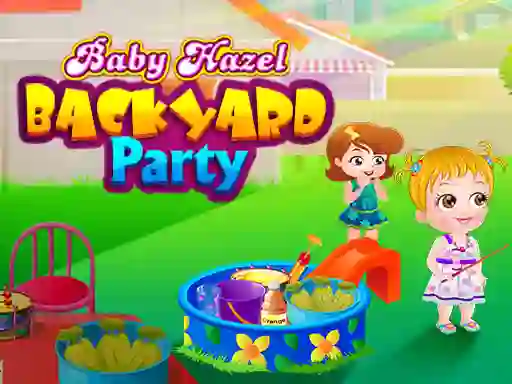Logħba Baby Hazel Backyard Party onlajn