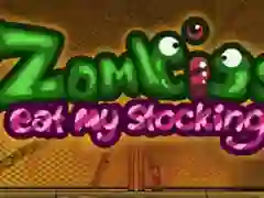 Logħba Zombies Eat My Stocking onlajn