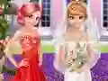 Logħba Frozen And Ariel Wedding onlajn