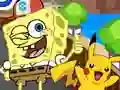 Logħba SpongeBob Pokemon Go onlajn
