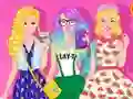 Logħba Barbie Weekend Outfit onlajn