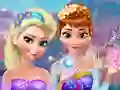 Logħba Anna & Elsa Makeover onlajn