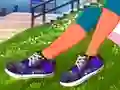 Logħba DIY Galaxy Shoes onlajn