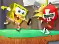 Logħba Nickelodeon Paper battle multiplayer onlajn