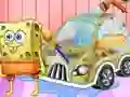 Logħba Spongebob Car Cleaning onlajn