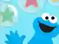 Logħba 123 Sesame Street: Cookie's Color Burst onlajn