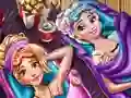 Logħba Disney Girls Sleepover onlajn