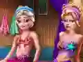 Logħba Mermaids Sauna Realife onlajn
