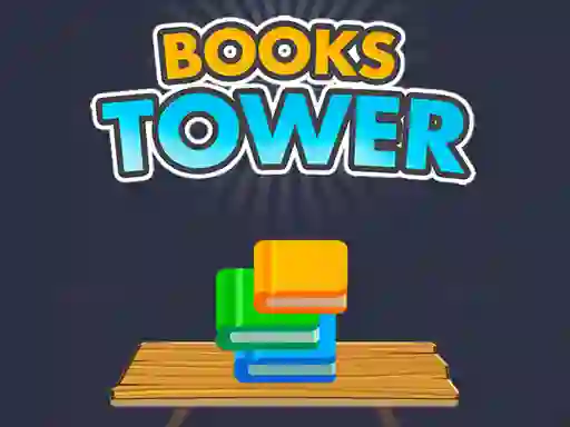 Logħba Tower of books onlajn