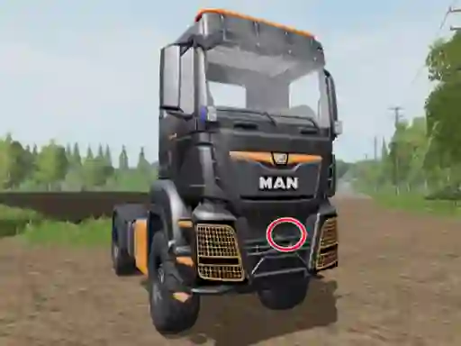 Logħba Man Trucks Differences onlajn