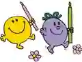 Logħba Mr.Men Colouring Book onlajn