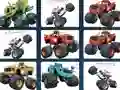 Logħba Offroad Trucks Memory onlajn
