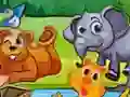 Logħba Animal Puzzle Kids Games onlajn