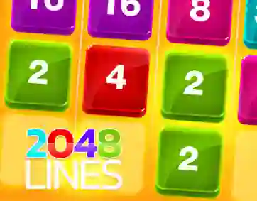 Logħba 2048 Lines onlajn
