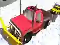 Logħba Winter Snow Plow Jeep Driving onlajn