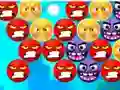 Logħba Angry Face Bubble Shooter onlajn