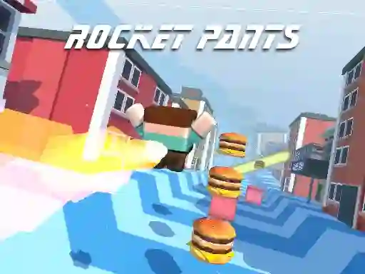 Logħba Rocket Pants Runner 3D onlajn
