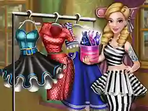 Logħba Dove Pinup Dolly Dress Up onlajn