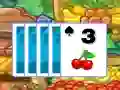 Logħba Tri-Fruit Solitaire! onlajn