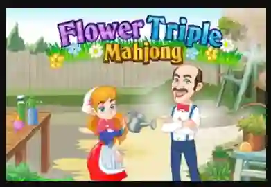Logħba Flower Triple Mahjong onlajn