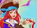 Logħba Pirate Princess Halloween Dress Up onlajn