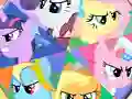 Logħba Pony Round Puzzle onlajn