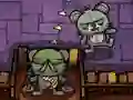 Logħba Teddy bear zombies machine gun onlajn