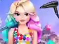 Logħba Eliza's Neon Hairstyle onlajn