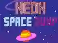 Logħba Neon Space Jump onlajn