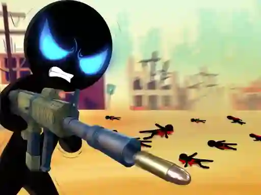 Logħba Stickman Armed Assassin: Going Down onlajn