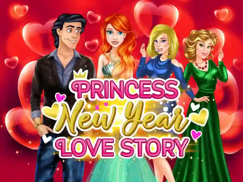 Logħba Princess New Year Love Story onlajn