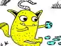 Logħba Funny Monsters Puzzle onlajn