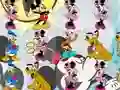 Logħba Mickey Mouse Match 3 onlajn