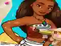 Logħba Moana Coloring Book onlajn