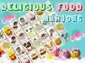 Logħba Delicious Food Mahjong Connect onlajn
