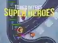 Logħba Tower defense : Super heroes onlajn