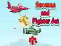 Logħba Snowman and Fighter Jet onlajn