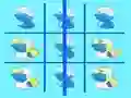Logħba Smurfs Tic Tac Toe onlajn